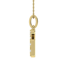 Load image into Gallery viewer, Diamond 1/8 Ct.Tw. Letter G Pendant in 10K Yellow Gold