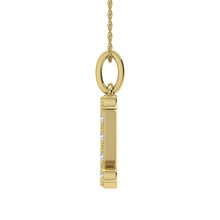 Load image into Gallery viewer, Diamond 1/8 Ct.Tw. Letter I Pendant in 10K Yellow Gold