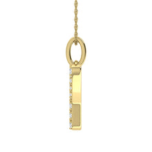 Load image into Gallery viewer, Diamond 1/8 Ct.Tw. Letter Y Pendant in 10K Yellow Gold