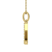 Cargar imagen en el visor de la galería, Diamond 1/8 Ct.Tw. Letter Z Pendant in 10K Yellow Gold