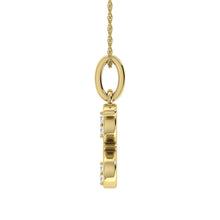 Load image into Gallery viewer, Diamond 1/20 Ct.Tw. Letter G Pendant in 10K Yellow Gold