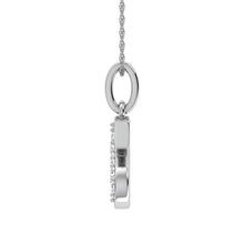 Cargar imagen en el visor de la galería, Diamond 1/20 Ct.Tw. Letter S Pendant in 10K White Gold