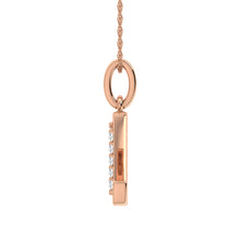 Load image into Gallery viewer, Diamond 1/20 Ct.Tw. Letter Z Pendant in 10K Rose Gold