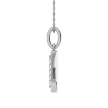 Cargar imagen en el visor de la galería, Diamond 1/20 Ct.Tw. Letter Z Pendant in 10K White Gold