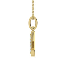 Load image into Gallery viewer, Diamond 1/20 Ct.Tw. Letter Z Pendant in 10K Yellow Gold