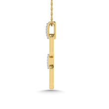 Load image into Gallery viewer, Diamond 1/50 Ct.Tw. Fashion Pendant in 10K Yellow Gold