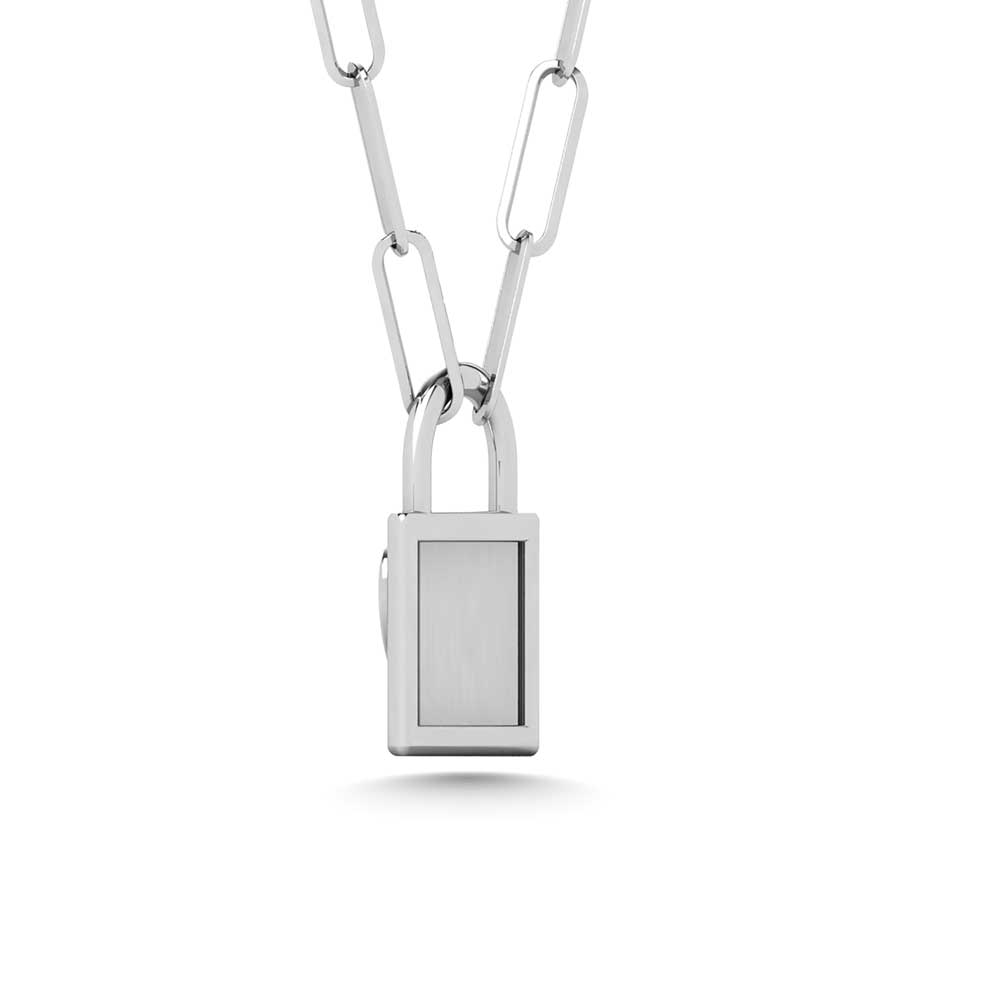 Diamond 1/10 Ct.Tw. Fashion Pendant in 925 Silver