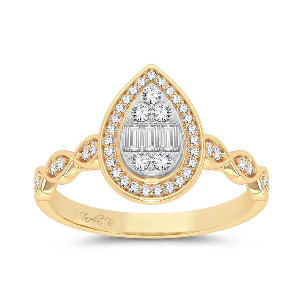 10K 0.36ct Fashion Ring