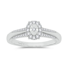 Load image into Gallery viewer, 10K 0.15ct Diamond Ring