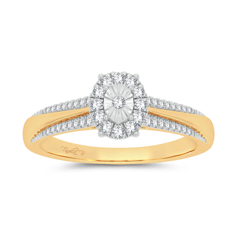 10K 0.15ct Diamond Ring