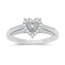 Load image into Gallery viewer, 10K 0.15ct Diamond Ring