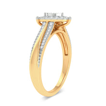 Load image into Gallery viewer, 10K 0.15ct Diamond Ring