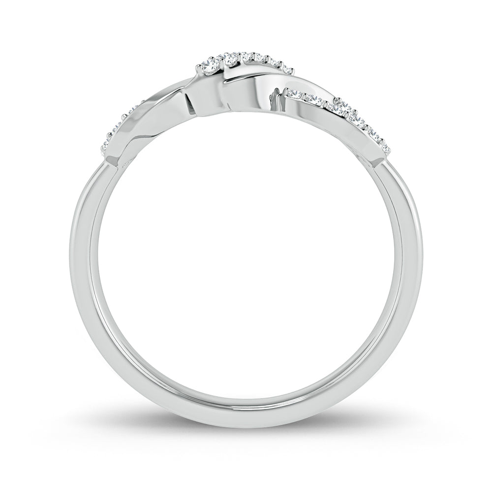 10K 0.13ct Diamond Ring