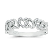 Load image into Gallery viewer, 10K 0.10ct Diamond Ring