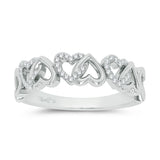 10K 0.10ct Diamond Ring