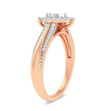 Load image into Gallery viewer, 10K 0.15ct Diamond Ring