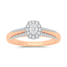 Load image into Gallery viewer, 10K 0.15ct Diamond Ring