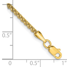 Load image into Gallery viewer, 14k 2.00mm Semi-Solid Wheat Anklet