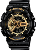 G-Shock Reloj analógico digital con correa de resina negra para hombre GA110GB-1A