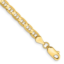 Load image into Gallery viewer, 14k 3.75mm Concave Anchor Chain