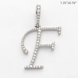 14KW 0.40CTW DIAMOND INITIAL PENDANT