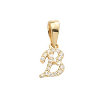 Load image into Gallery viewer, 14KY 0.06CTW DIAMOND INITIAL PENDANT