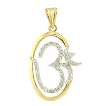 Cargar imagen en el visor de la galería, 14KY 0.15CTW DIAMOND FANCY PENDANT