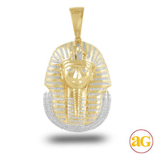 Cargar imagen en el visor de la galería, 10KY 2.00CTW DIAMOND PHAROAH PENDANT