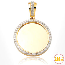 Load image into Gallery viewer, 10KY 1.15CTW DIAMOND MEMORY PENDANT - SINGLE ROW