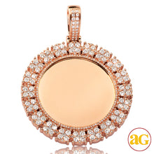 Cargar imagen en el visor de la galería, 14KR 3.10CTW DIAMOND MEMORY PENDANT - ROUND