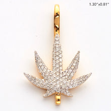 Cargar imagen en el visor de la galería, 10KY 0.75CTW DIAMOND HERBAL MEDECINE PENDANT