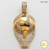 10KY 1.65CTW DIAMOND CHARACTER PENDANT