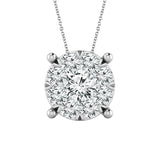 Diamond Fashion Pendant 0.5 ct tw 14k White Gold