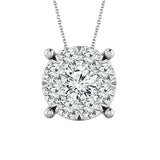 Diamond Fashion Pendant 1 ct tw 14k White Gold