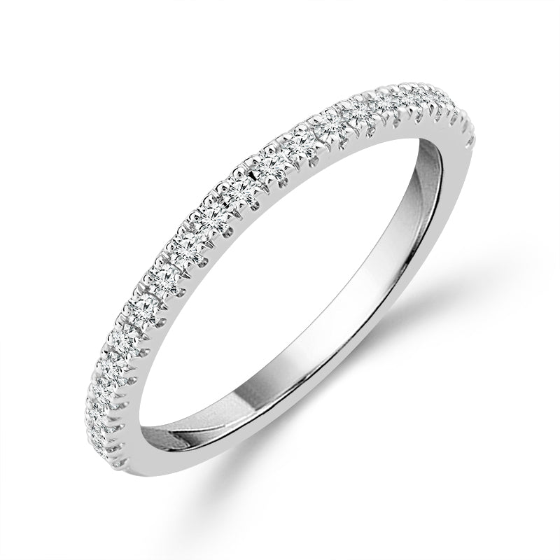 Diamond Bridal Set 2 Ct Center RD 14k White Gold