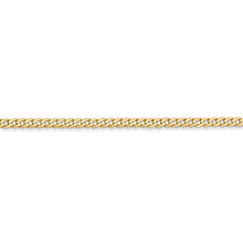 Cargar imagen en el visor de la galería, 14k 2.2mm Flat Beveled Curb Chain