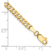 Cargar imagen en el visor de la galería, 14k 3.9mm Flat Beveled Curb Chain