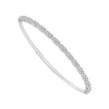 Cargar imagen en el visor de la galería, Diamond Bangles 2.63 ct tw 14k White Gold