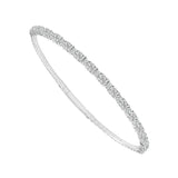 Diamond Bangles 2.63 ct tw 14k White Gold