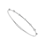 Diamond Bangles 0.17 ct tw 14k White Gold