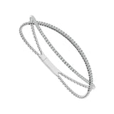 Diamond Bangles 1.00 ct tw 14k White Gold