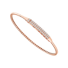 Cargar imagen en el visor de la galería, Diamond Bangles 0.50 ct tw 14k White Gold