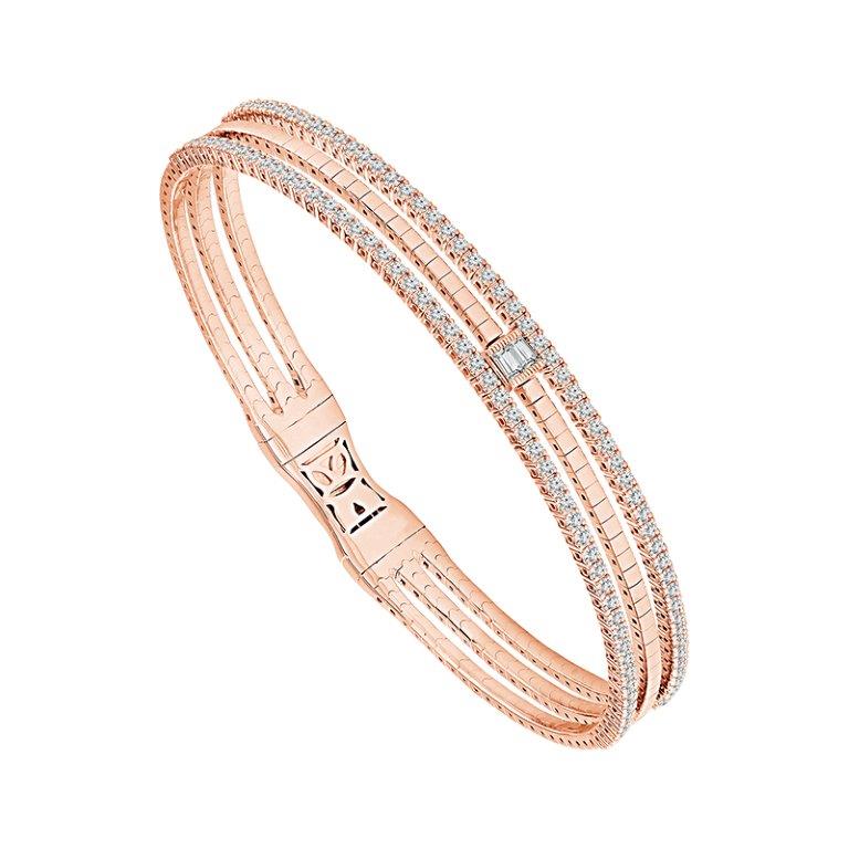 Diamond Bangles 1 ct tw 14k White Gold