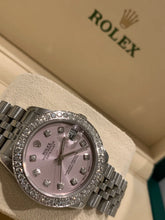 Cargar imagen en el visor de la galería, Rolex Datejust 68274 Ladies Acero inoxidable 31 mm Jubilee Pink \