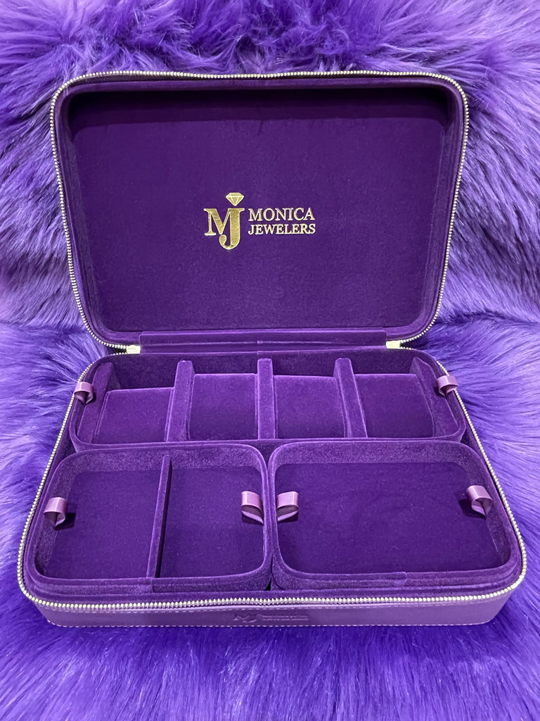 MJ Jewelry Case (Large Purple)