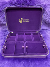 Load image into Gallery viewer, MJ Jewelry Case (Large Purple)