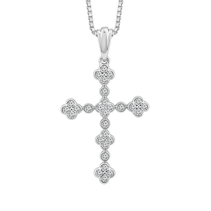 Diamond Fashion Pendant 0.20 ct tw 10k White Gold