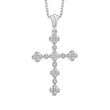 Cargar imagen en el visor de la galería, Diamond Fashion Pendant 0.20 ct tw 10k White Gold