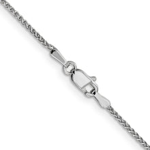 Load image into Gallery viewer, 14k WG 1.25mm D/C Spiga Chain