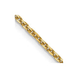 14k 1.45mm D/C Cable Chain